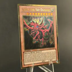 Yu-Gi-Oh! Slifer the Sky Dragon PGLD-EN032 Gold Secrete Rare - Image 3