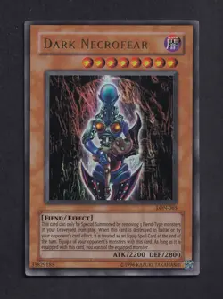 Yu-Gi-Oh! Dark Necrofear LON-065 Ultra Rare - Image 1