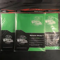 3X Binder/Classeur Monster Protectors (Pokemon, Yu-Gi-Oh, Magic, One Piece) - Image 1