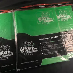 3X Binder/Classeur Monster Protectors (Pokemon, Yu-Gi-Oh, Magic, One Piece) - Image 2