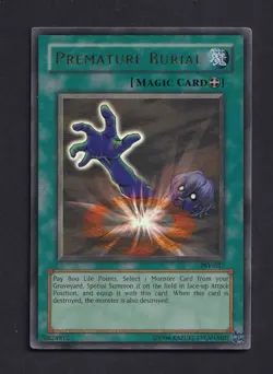 Yu-Gi-Oh! Premature Burial PSV-037 Ultra Rare - Image 1