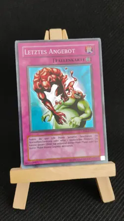 Yu-Gi-Oh! Letztes Angebot CP04-DE002 Super Rare NM-EX Championship Pack German - Image 1