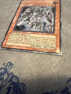 Yu-Gi-Oh! TLM-EN006 Ancient Gear Golem 1st Edition Ultimate Rare English - Image 4