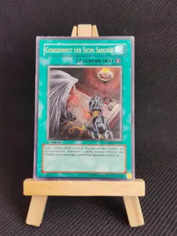 Yugioh Gerissenheit der Sechs Samurai | GLAS-DE061 | Ultimate Rare | 1. Auflage - Image 1