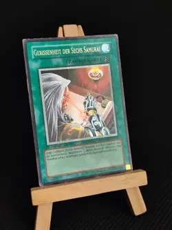 Yugioh Gerissenheit der Sechs Samurai | GLAS-DE061 | Ultimate Rare | 1. Auflage - Image 2