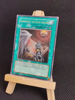 Yugioh Gerissenheit der Sechs Samurai | GLAS-DE061 | Ultimate Rare | 1. Auflage - Image 3