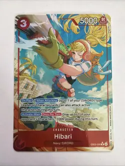 Hibari Alt Art EB-03 English One Piece Card NM+ - Image 1