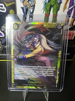 Crocodile OP14-120 SEC Secret Rare The Azure Sea’s Seven One Piece - Image 1