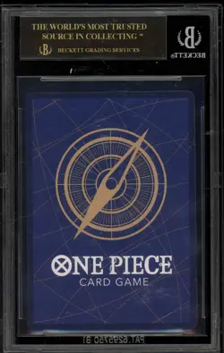 One Piece CCG Roronoa Zoro Azure Sea's Seven SP PRB02-006 BGS 10 BLACK LABEL - Image 2