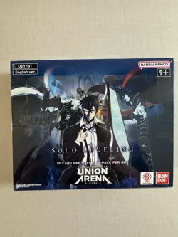 Union Arena Solo Leveling Booster Box UE17BT English Factory Sealed Rare - Image 2