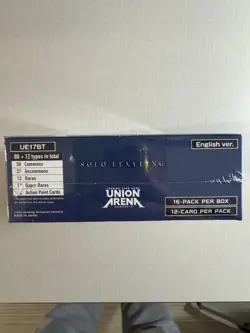 Union Arena Solo Leveling Booster Box UE17BT English Factory Sealed Rare - Image 4
