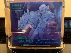 Journey Together Pokemon Center Sealed Elite Trainer Box In Acrylic Case ETB - Image 2