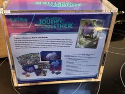 Journey Together Pokemon Center Sealed Elite Trainer Box In Acrylic Case ETB - Image 5