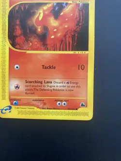 Pokemon Slugma 98/144 Skyridge Common Regular 2003 English Card - Image 3