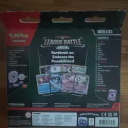 Pokemon League Battle Deck Gardevoir ex Foil Cards 2023 Gardevoir Mew English - Image 2