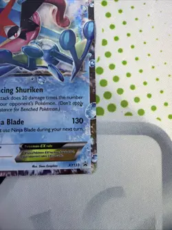 Pokemon TCG Ash-Greninja EX Promo Card XY133 Holo - Image 4
