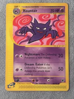 Pokemon Expedition Haunter Card 80/165 Pokemon TCG NM - Image 1