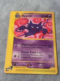 Pokemon Expedition Haunter Card 80/165 Pokemon TCG NM - Image 2