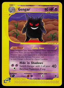 Pokemon Card - Gengar Expedition Base Set 48/165 Rare - Image 1