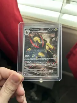 Pokemon Haxorus 147/086 Sv: Black Bolt Illustration Rare Holo 170 HP Card - Image 1
