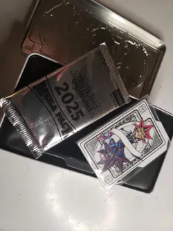Yu-Gi-Oh! Trading Card Game: 2025 Mega-Pack Tin SEALED PACK (Opened Tin) - Image 1
