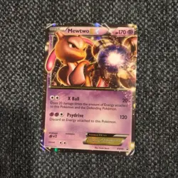 Pokemon Mewtwo EX Black & White BW45 170 HP Promo Holo Card Toyste Beach - Image 1
