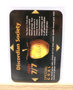 The Discordian Society 7/7 card Unlimited INWO Illuminati New World Order Game - Image 1
