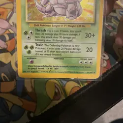 Nidoking - Holo & Nidoqueen non holo - Base Set Unlimited - Pokemon Card - HP/MP - Image 4