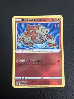 NM Radiant Heatran 027/189 Radiant - Astral Radiance - Pokemon Card - Image 1