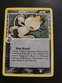 Pokemon Card POP Series 5 2007 - Meowth 11/17 - Image 1