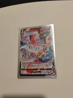 Sylveon VMAX TG15/TG30 Brilliant Stars Trainer Gallery Ultra Rare Pokemon Card - Image 1