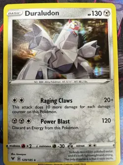 Duraludon (Cosmos Holo) 129/185 Promo Pokemon Card - Image 1