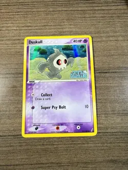 Pokemon Duskull 51/100 EX Crystal Guardians Stamped Holo Card English - Image 1