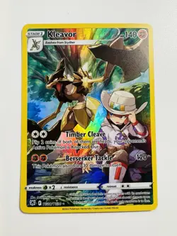 Pokemon TCG Kleavor Holo Rare Card Astral Radiance, TG08/TG30 - Image 1