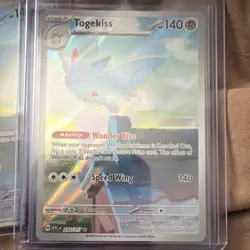 Pokemon TCG Togekiss Holo Lot 4 Cards ASC 235/217 All Grade 10’s In my opinion - Image 4