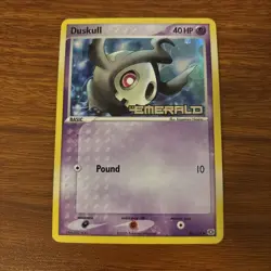 Pokemon Duskull EX Emerald Reverse Holo Stamped Rare Card 46/106 LP+ - Image 1