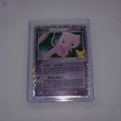 Pokemon Mew EX Celebrations 25th Anniversary Holo Card 88/92 Ultra Rare - Image 1