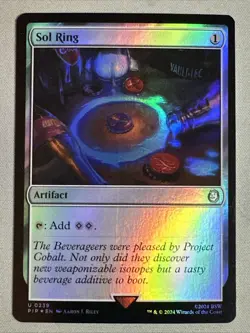 MTG / Sol Ring / PIP / #239 / FOIL / Uncommon / NM - Image 1