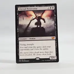 MTG Magic the Gathering Card 132/337 Abyssal Persecutor Commander Indents - Image 2