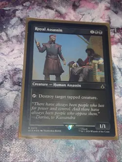 Royal Assassin Foil Etched NM Universes Beyond: Assassin's Creed Magic - Image 1