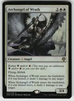 Archangel of Wrath Foil R Dominaria United 3 MTG - Image 1