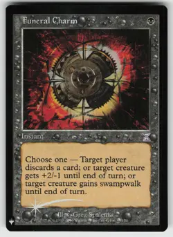 Funeral Charm Foil C The List Reprints 44 MTG - Image 1