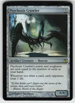 Psychosis Crawler Foil R Mirrodin Besieged 126 MTG - Image 1