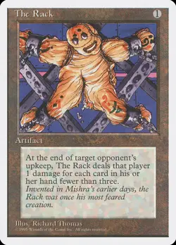 MTG The Rack ** Fourth Edition ** English (LP) - Image 1