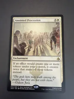 Amonkhet Magic The Gathering MTG Anointed Procession LP - Image 1