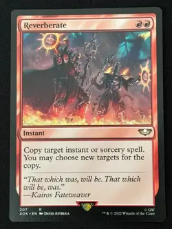 1x MTG Reverberate - Universes Beyond: Warhammer 40,000 (40K) #207 - Magic - Image 3