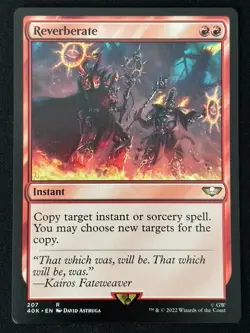 1x MTG Reverberate - Universes Beyond: Warhammer 40,000 (40K) #207 - Magic - Image 5