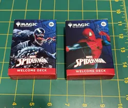 2025 SDCC Black & White Spiderman Welcome Deck - Magic The Gathering Mtg NEW - Image 1