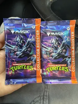 MTG Booster Pack Teenage Mutant Ninja Turtles - Collector Booster Pack 2 packs - Image 1