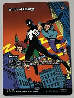 MTG Marvel Universe Winds of Change Sorcery MYTHIC REGULAR #0030 - Image 1